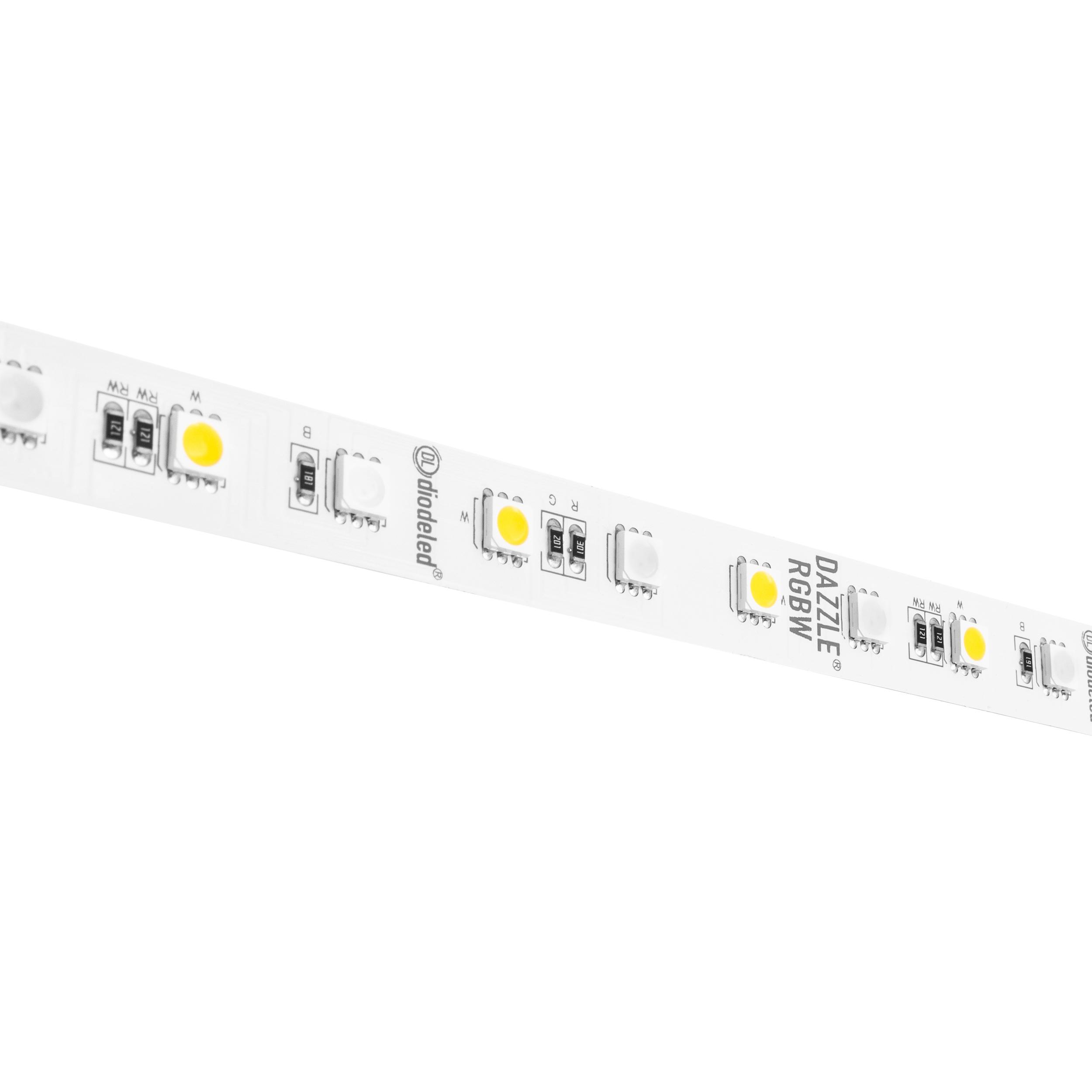 RGBW LED Strip Light - DAZZLE 24 24V RGBW LED Tape Light | Diode LED