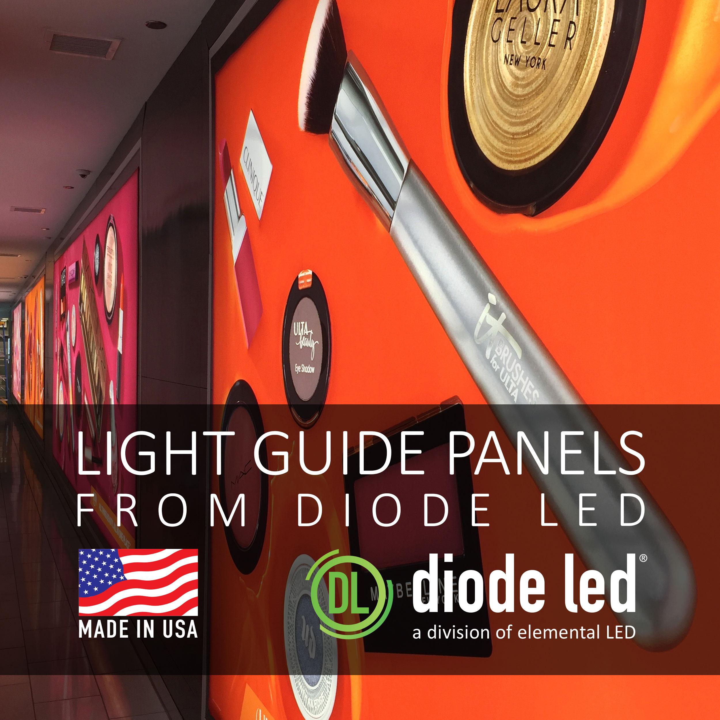 Backlit LED Panel -LED LIGHT GUIDE PANEL | Diode LED