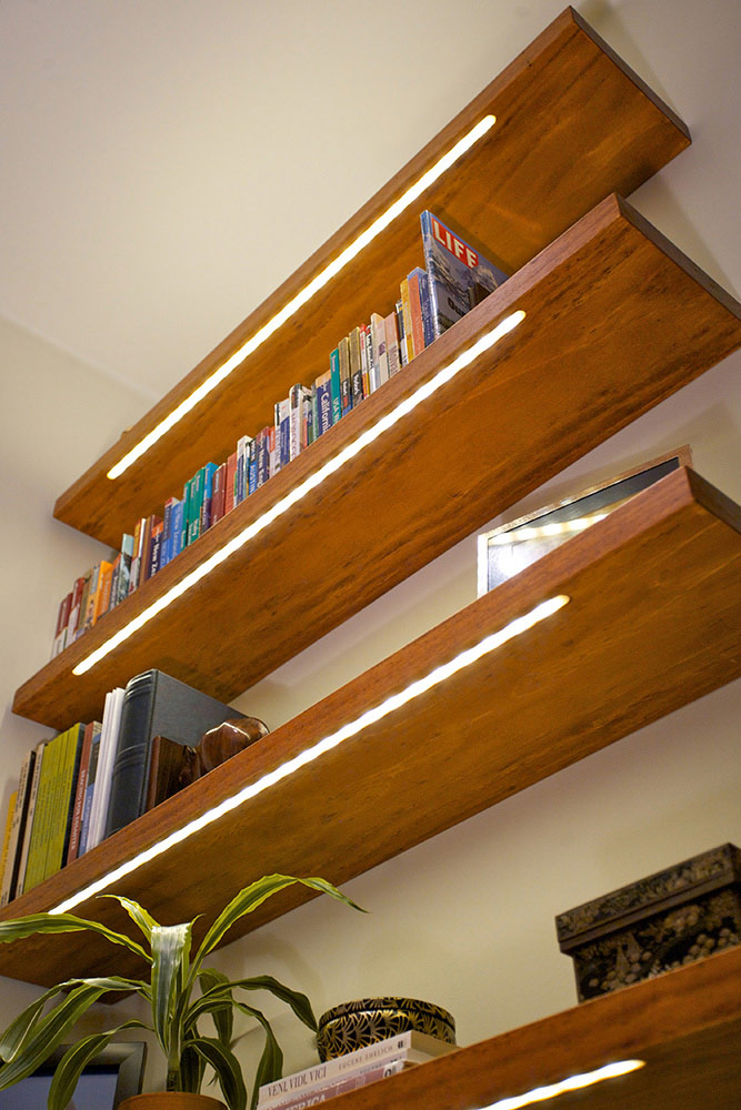 Nearly Invisible Shelf Lighting - Diode LED